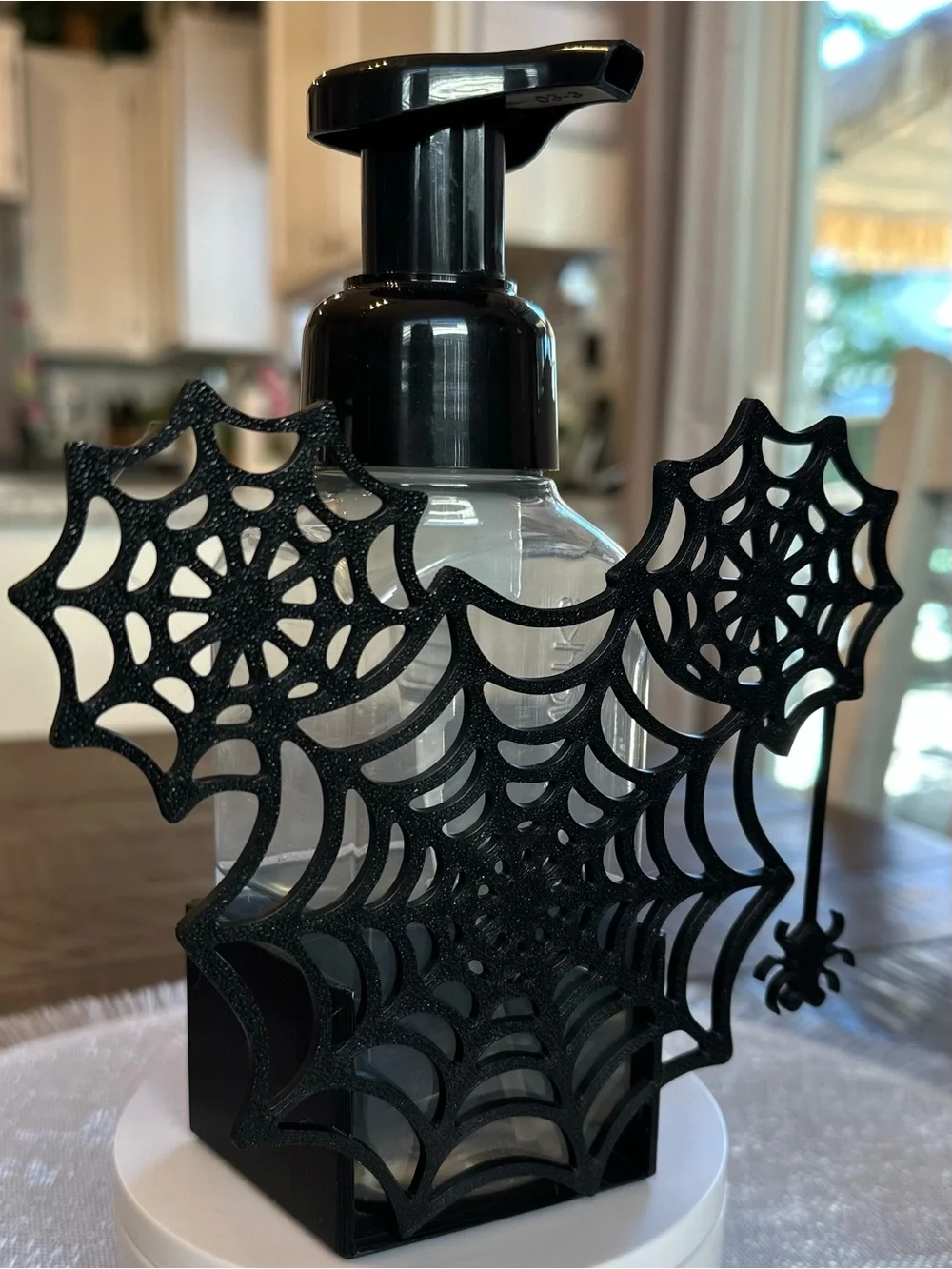 Disney Mickey Spider Web Foaming Soap Holder for Bath & Body Works Bottles